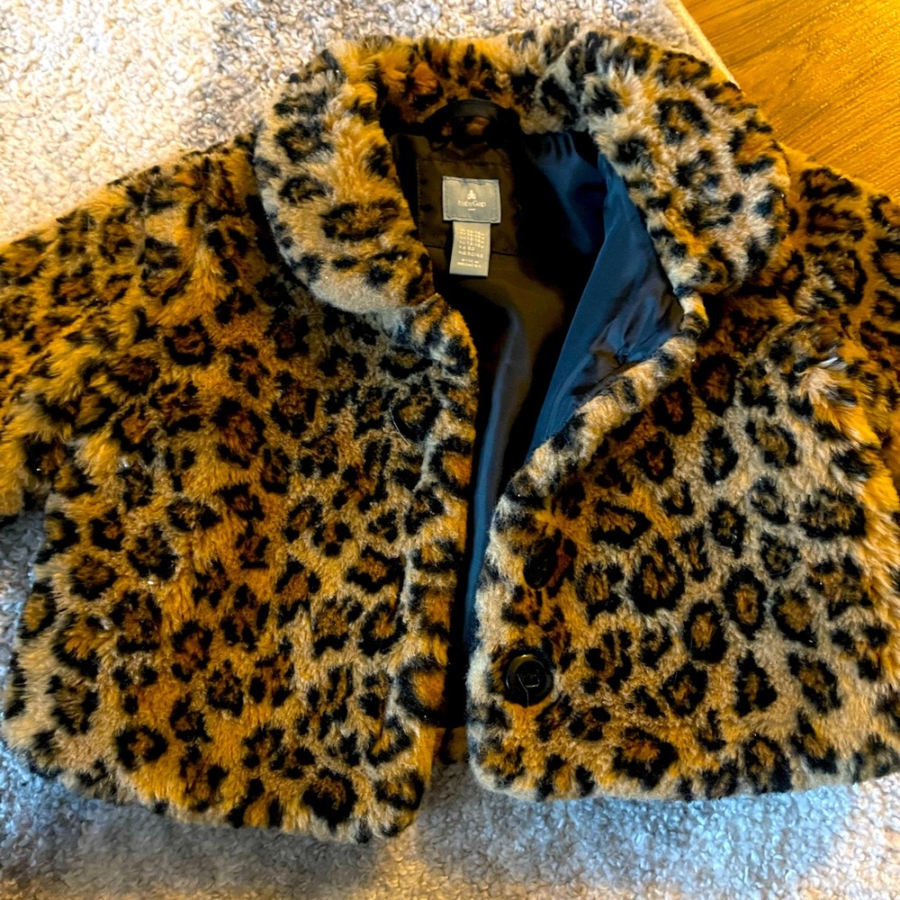 baby gap fur coat